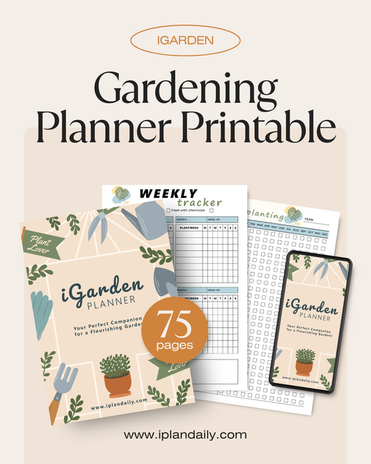 Gardening Planner Printable - iPLANDAILY